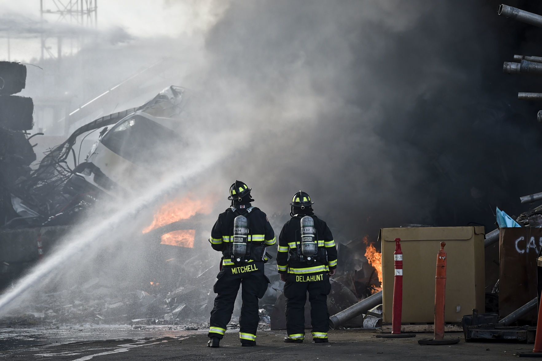 Pacific Steel Fire